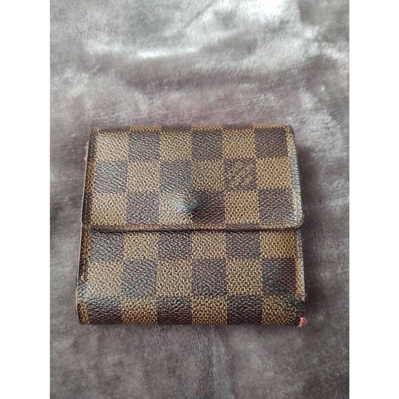 Authentic Louis Vuitton Damier Brown Wallet LV - Picture 2 of 9